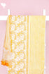 Bizzy Lizzy Dress Material With Chiffon Dupatta In Floral Block Print